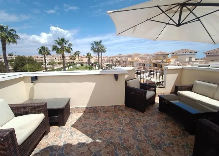 Apartment Charming Townhouse-pool-aguas Nuevas-torrevieja-pmt03 *